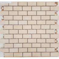 STEEL WHITE MOSAIC 30X30