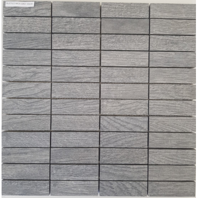 RUSTICO MOS GREY 30X30