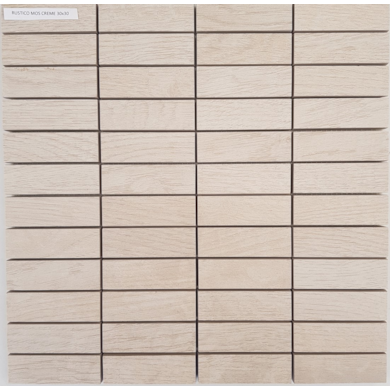 RUSTICO MOS CREAM 30X30