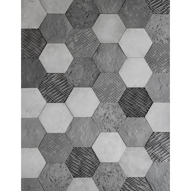 TULON DEKOR SZARY 0,46m2