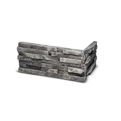 NAROŻNIK AMADORE CZARNY 0,87mb GIPS